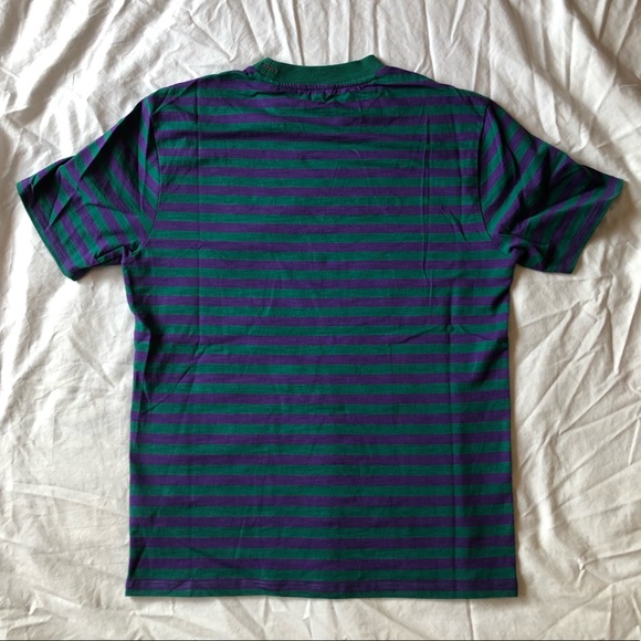Authentic ASAP Guess green and purple striped T. Size mans xs. - Picture 4 of 5